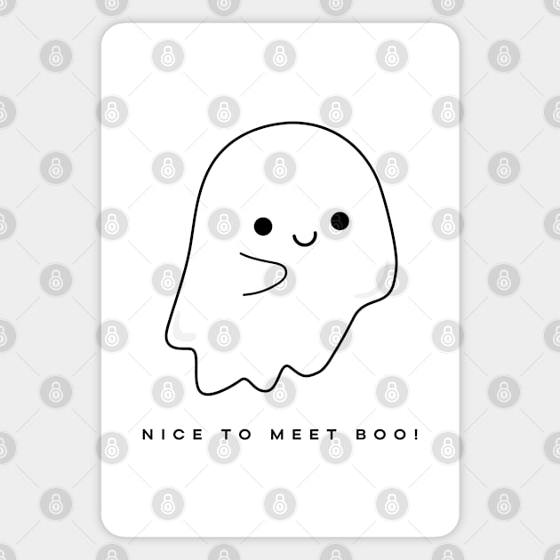 Ghostly Greetings Magnet by merevisionary